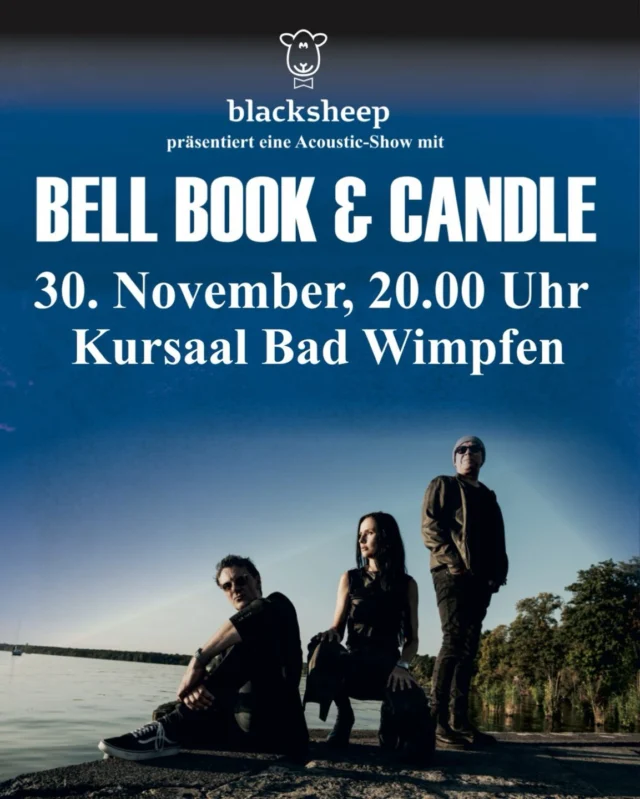 Erst auf den Altdeutschen Weihnachtsmarkt 🎄, dann ins Konzert zu Bell Book & Candle, im Kursaal in Bad Wimpfen. Die Band feiert ihr 30-jähriges Jubiläum mit einer ganz besonderen Acoustic Tour. Hört ihre Hits, wie „Rescue me“ mit neuen Arrangements. Infos und Tickets zu diesem besonderen Konzert bekommt ihr über reservix.de und an allen Vorverkaufsstellen. Wir freuen uns auf euch und sagt es allen weiter.